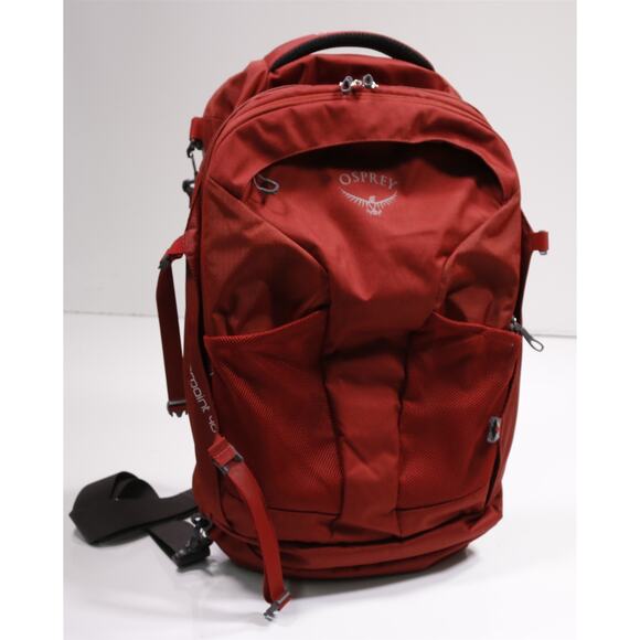 Osprey Farpoint 40 Travel Pack Backpack Red Excellent Condition - Picture 5 of 10